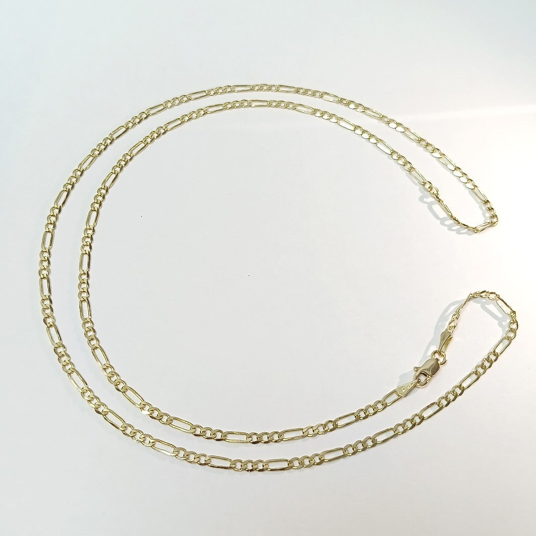 CADENA 3X1 14K 60 CM 5.4 GR (NUEVO)