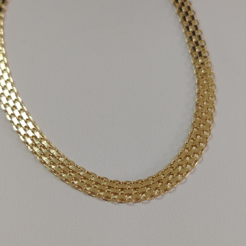 PULSERA ESPECIAL 14K 21 CM 5 GR (NUEVO)