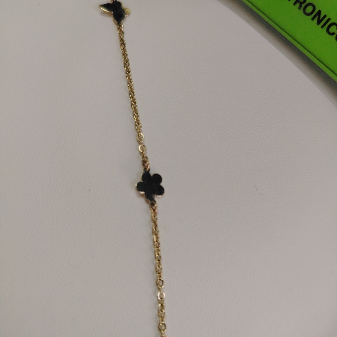 PULSERA ESPECIAL C FIGURAS 14K 18 CM 1.8 GR (NUEVO)