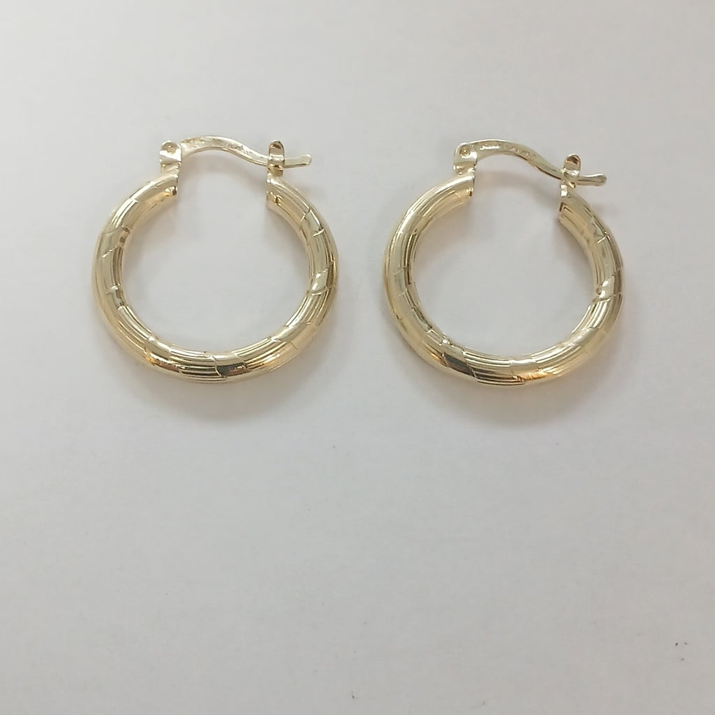 ARETES ARRACADAS 14K 2.6 GR (NUEVO)