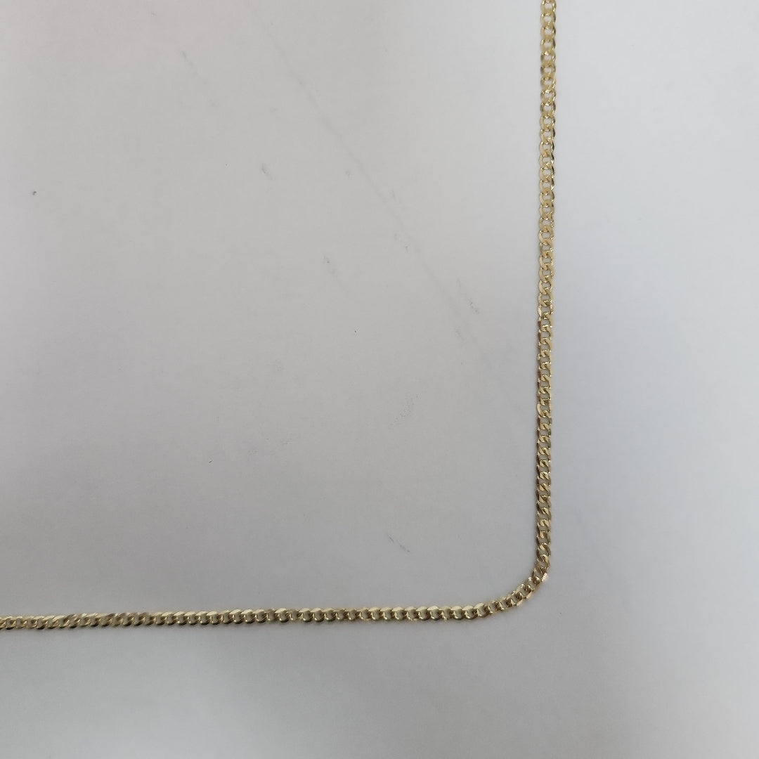 CADENA BARBADA 14K 60 CM 6 GR (NUEVO)