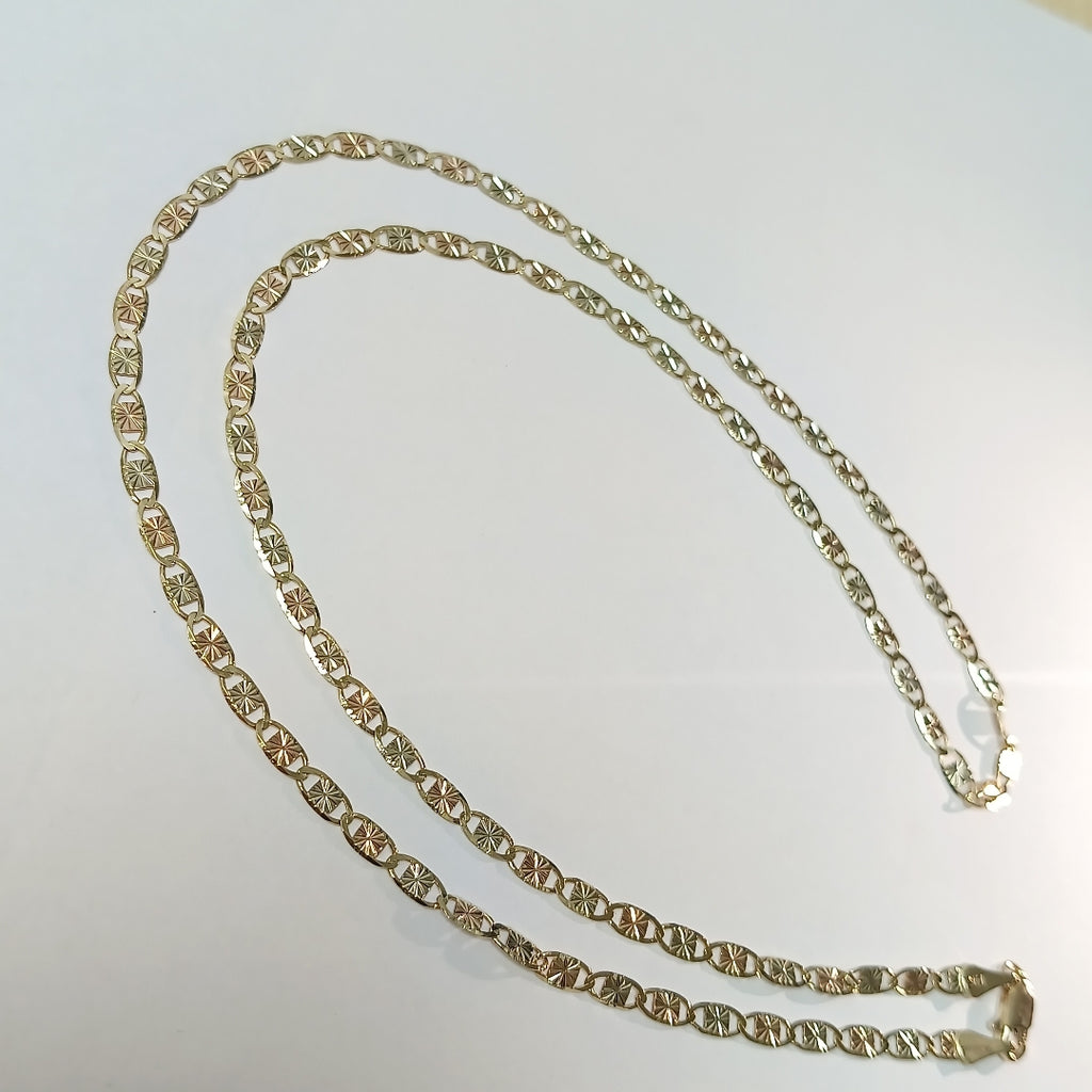CADENA GUCHI 14K 60 CM 8 GR (NUEVO)