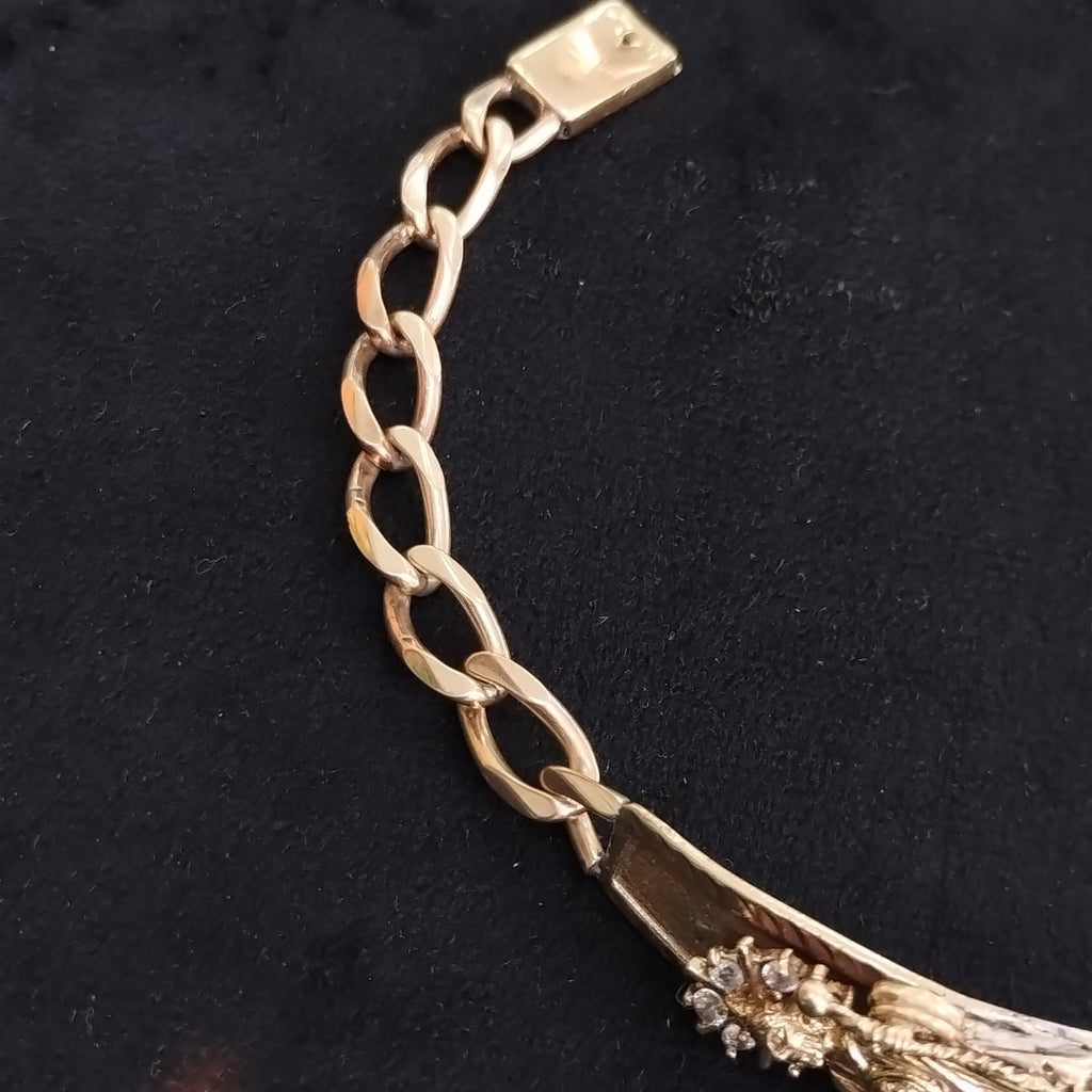 ESCLAVA ORO 10 K 24,40 GRMS (SEMINUEVO)