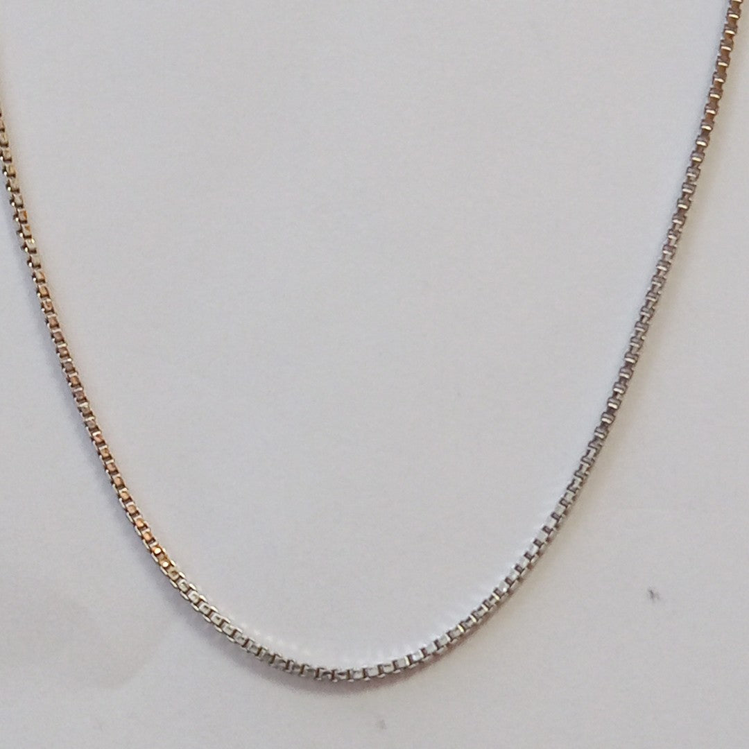 CADENA ORO BLANCO 10 K 2,20 GRMS (SEMINUEVO)