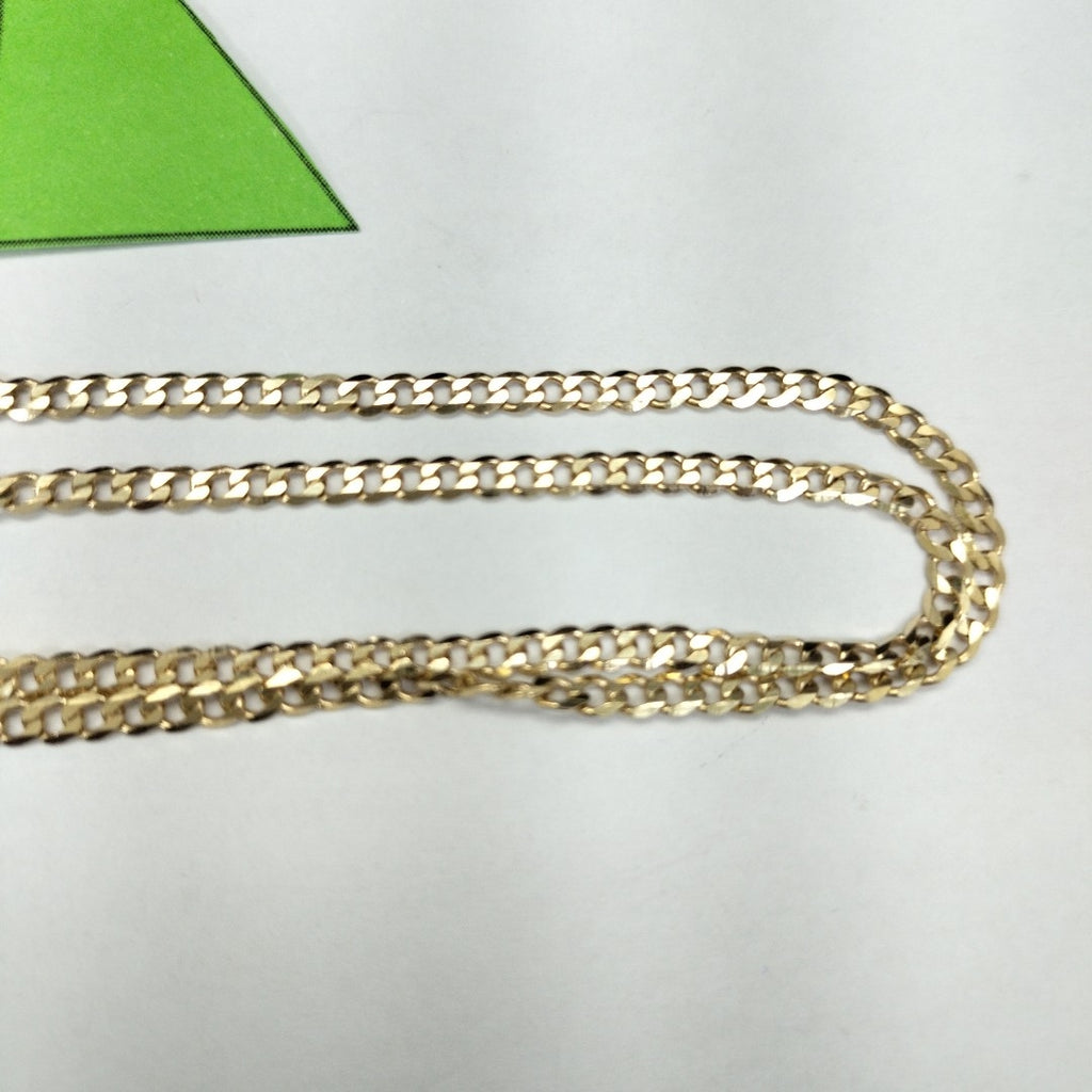 CADENA BARBADA 14K 55 CM 5.6 GR (NUEVO)