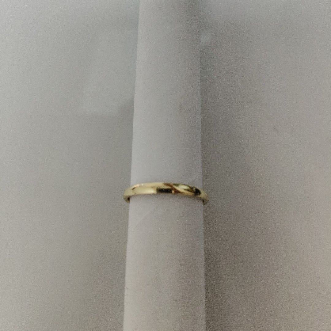 ANILLOS CON CIRCONIAS Y PIEDRA DE COLOR 14K TALLA 8 1.9 GR (NUEVO)