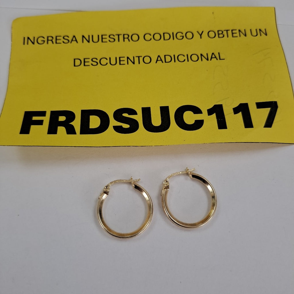 ARETES ARRACADAS CON CIRCONIAS 10K 1.7 GR (NUEVO)