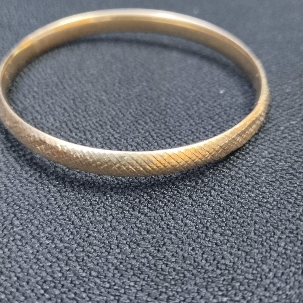 PULSERA RIGIDA ORO 10 K 7,20 GRMS (SEMINUEVO)
