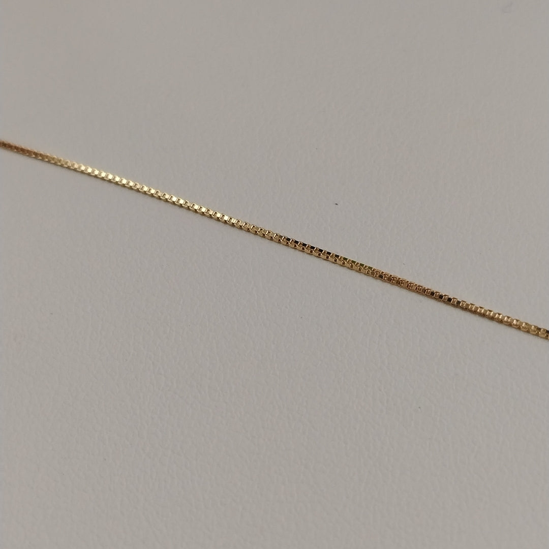 CADENA VENECIANO 14K 55 CM 1.7 GR (NUEVO)