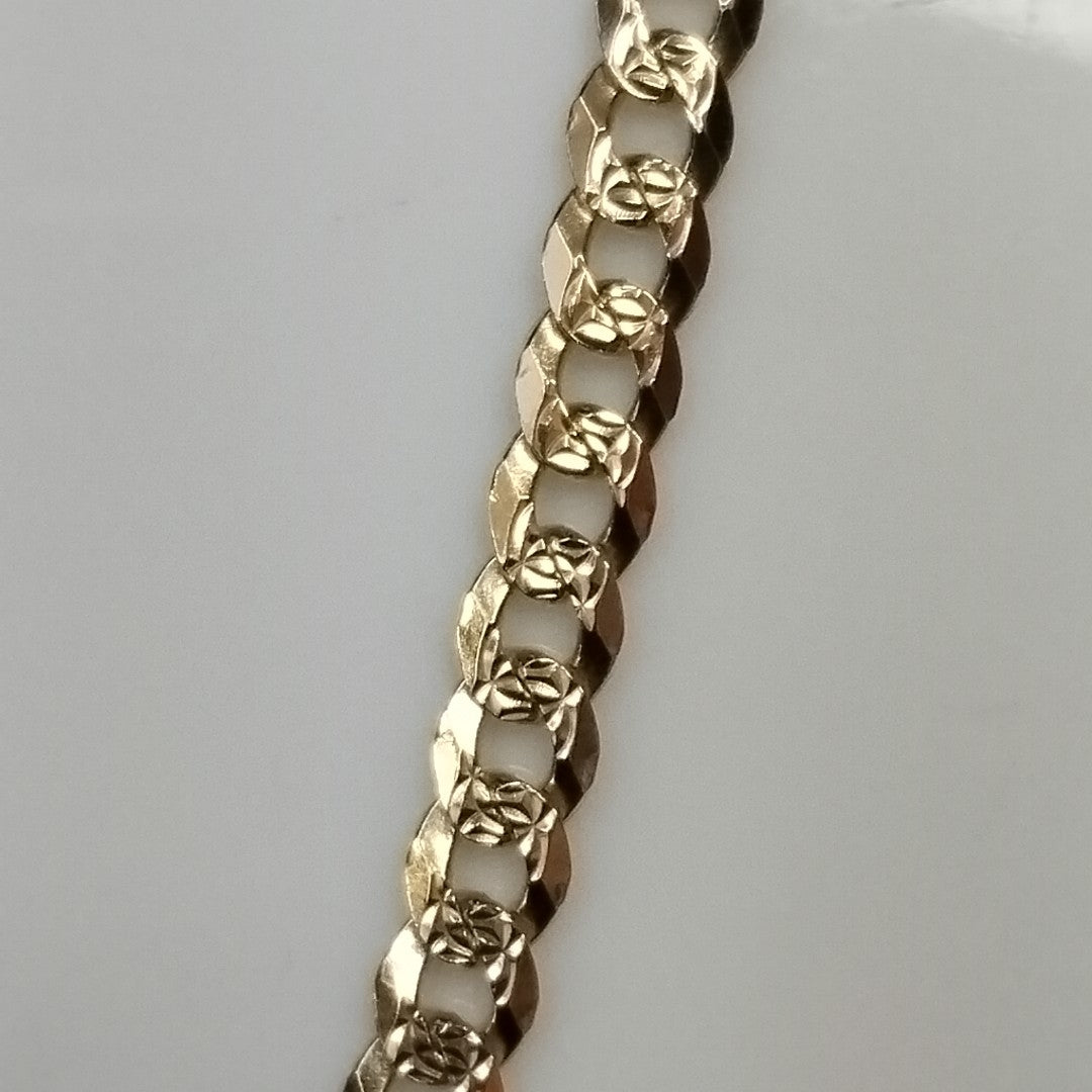 CADENA BARBADA 14K 60 CM 20.9 GR (NUEVO)