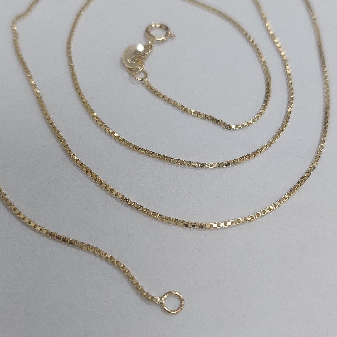 CADENA VENECIANO 14K 55 CM 2.4 GR (NUEVO)