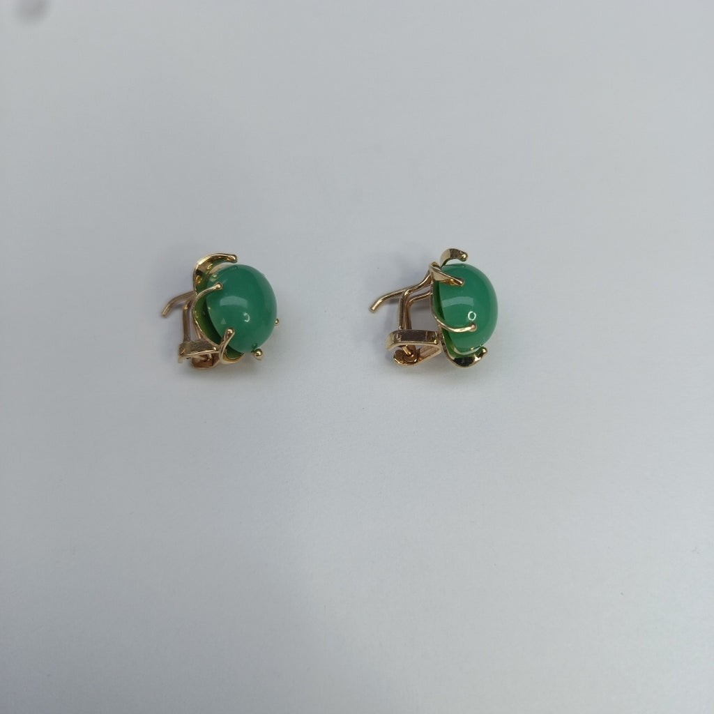 ARETES PAR ORO 14 K 6,00 GRMS (SEMINUEVO)