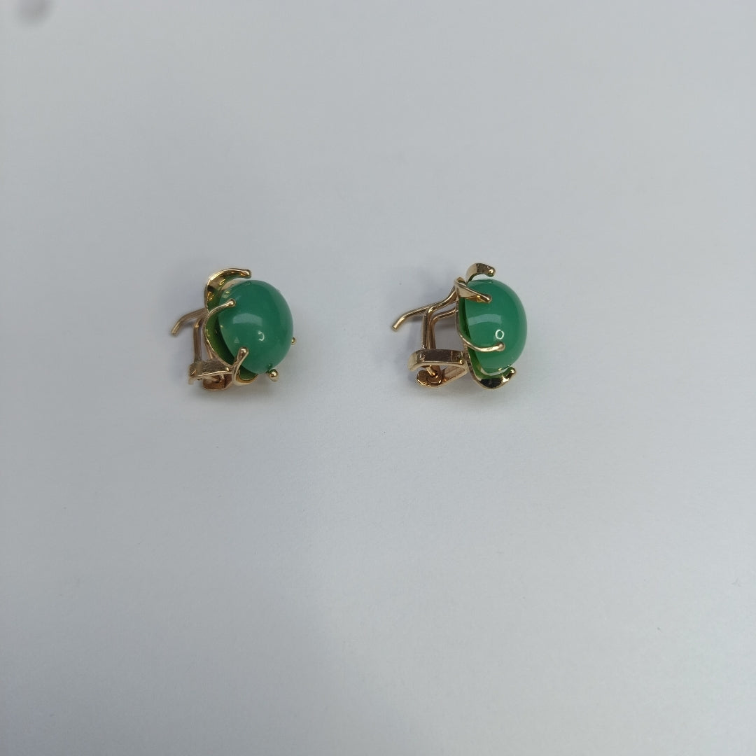 ARETES PAR ORO 14 K 6,00 GRMS (SEMINUEVO)