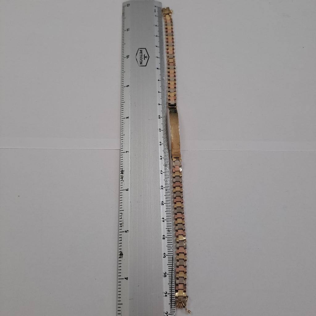 ESCLAVA ORO COMBINADO 14 K 6,70 GRMS (SEMINUEVO)