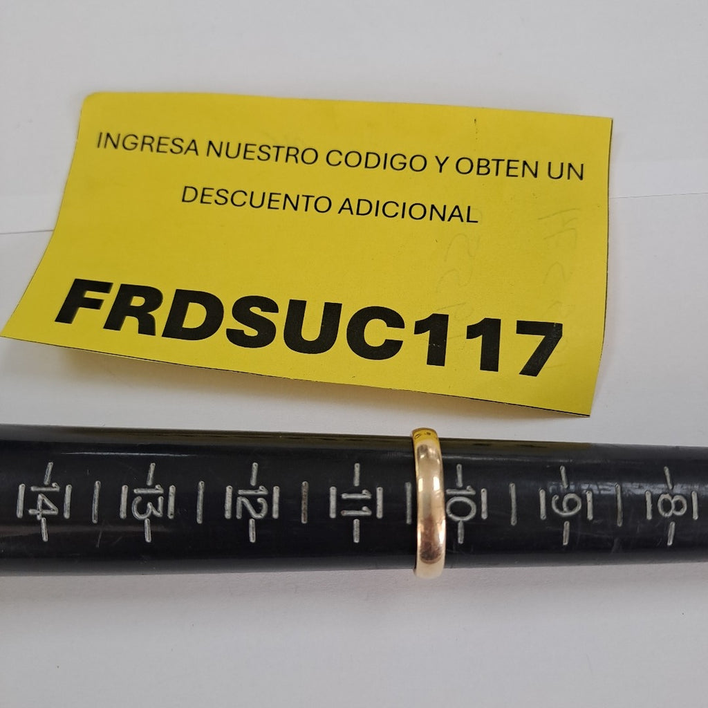 ARGOLLA ORO 14 K 2.5 GRMS (SEMINUEVO)