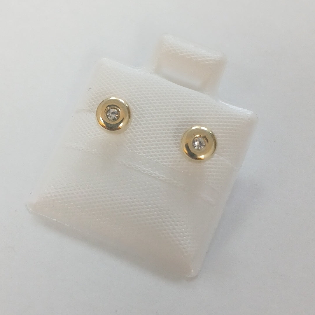 BROQUELES BROQUEL C CIRCONIA 14K 0.27 GR (NUEVO)