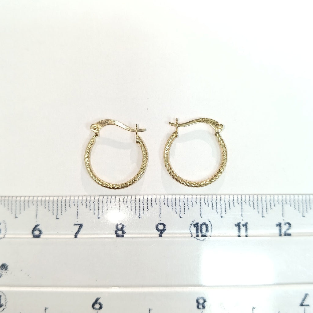ARETES ARRACADAS 14K 1.1 GR (NUEVO)