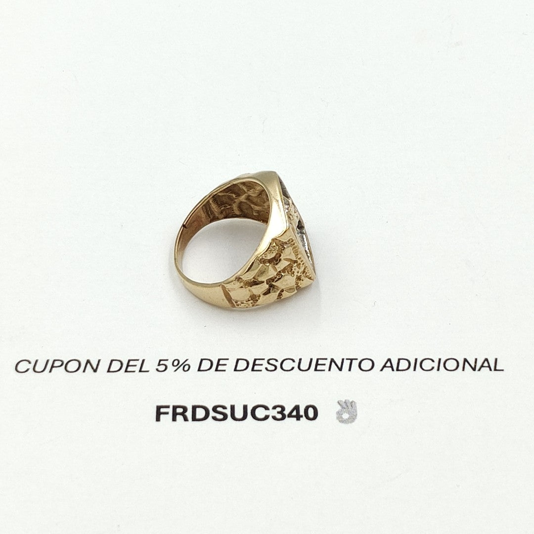 ANILLITO ORO,ORO COMBINADO 10 K 6,20 GRMS (SEMINUEVO)