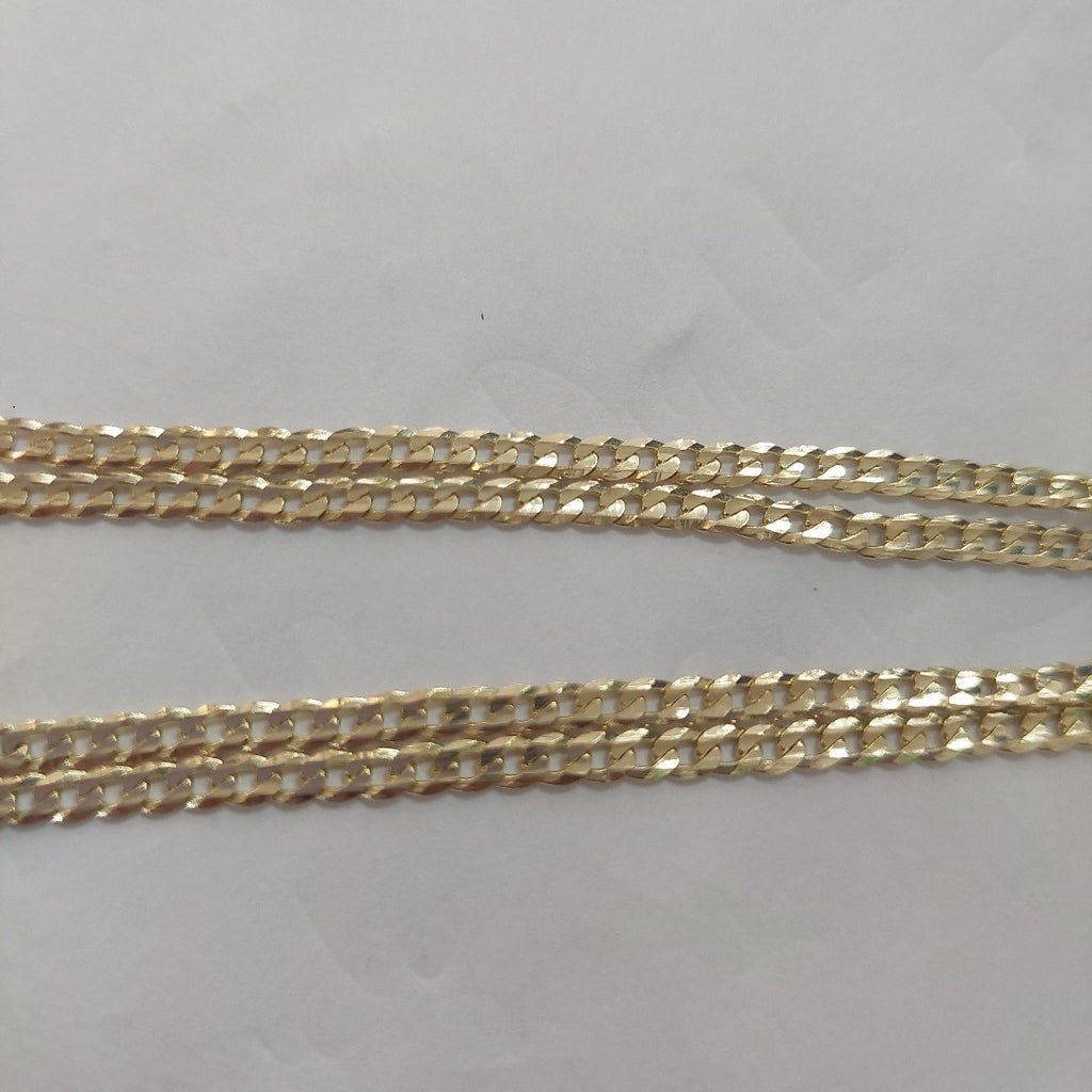 CADENA BARBADA 14K 60 CM 9.9 GR (NUEVO)