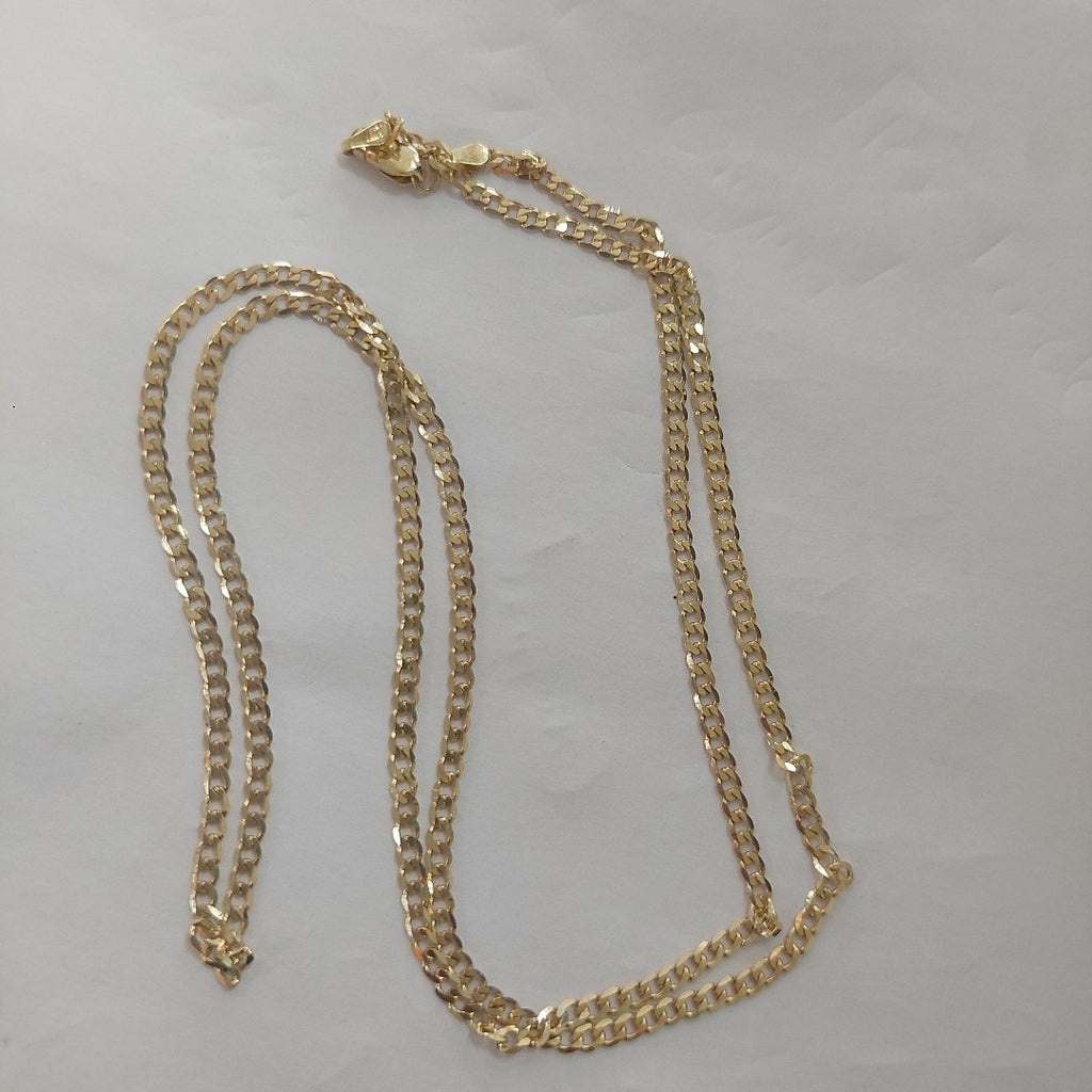 CADENA BARBADA 14K 55 CM 6 GR (NUEVO)