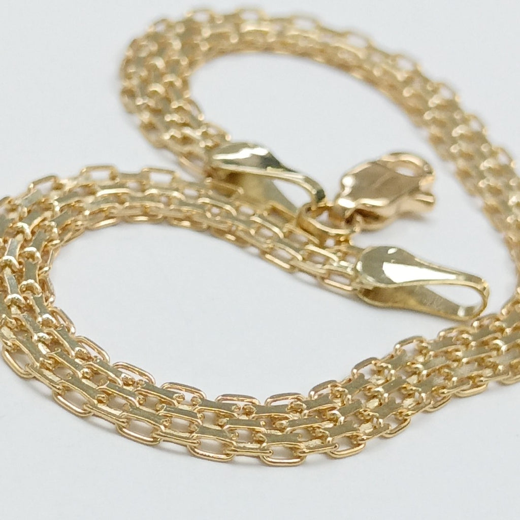 PULSERA ESPECIAL 10K 18 CM 3.9 GR (NUEVO)