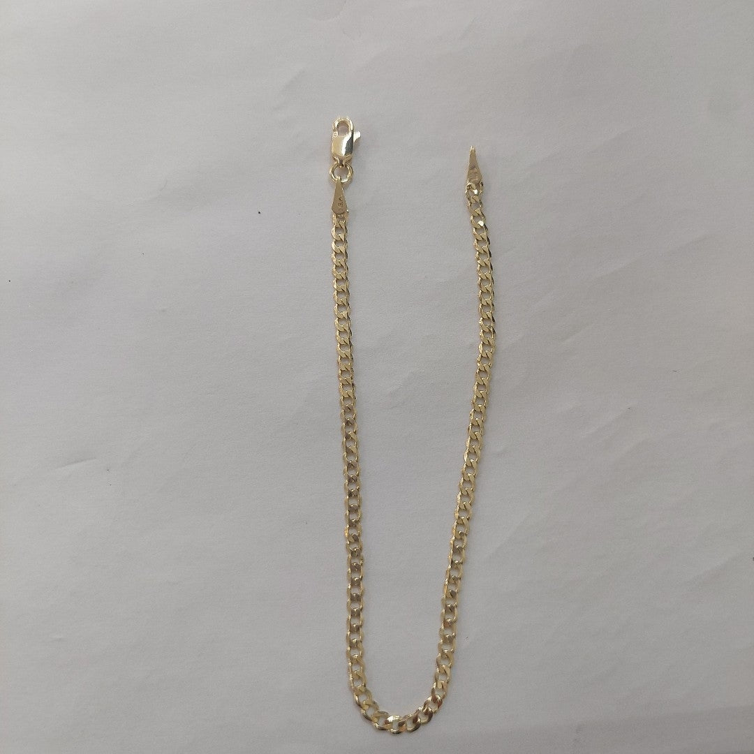 PULSERA BARBADA 14K 18 CM 2.1 GR (NUEVO)