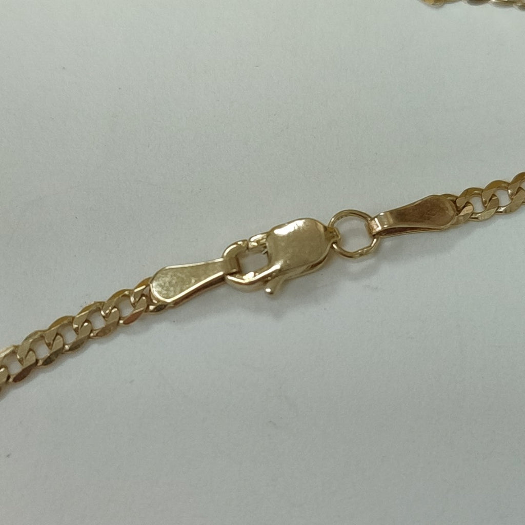CADENA BARBADA 14K 55 CM 6 GR (NUEVO)