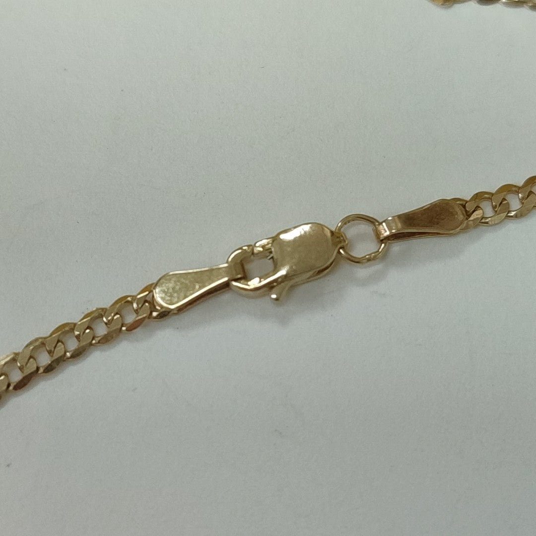 CADENA BARBADA 14K 55 CM 6 GR (NUEVO)