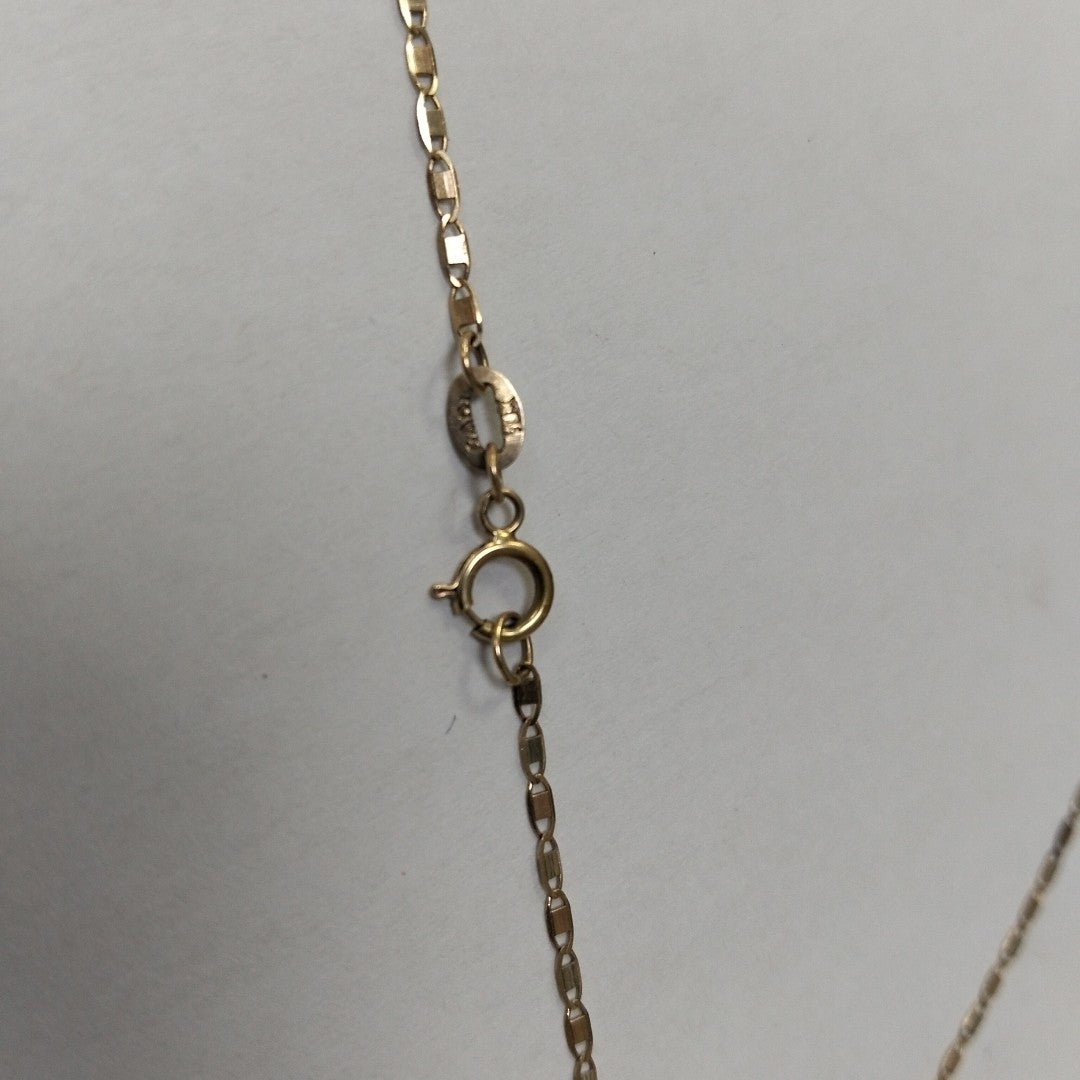 CADENA,DIJE ORO 10 K 2,70 GRMS (SEMINUEVO)