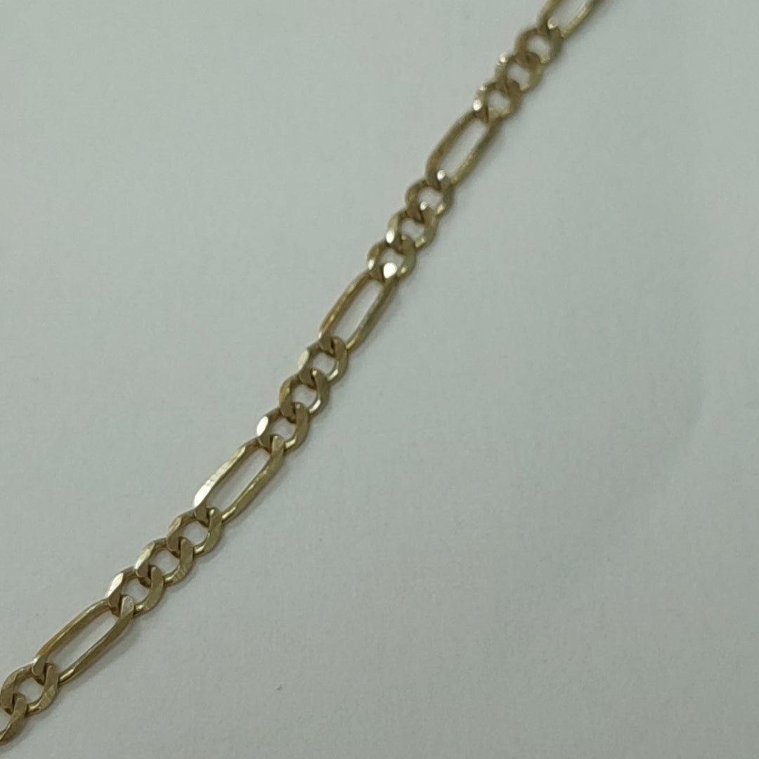 CADENA TEJIDO 3X1 14K 60 CM 5.7 GR (NUEVO)