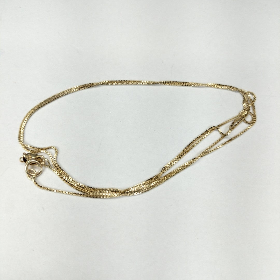 CADENA VENECIANO 14K 55 CM 1.7 GR (NUEVO)