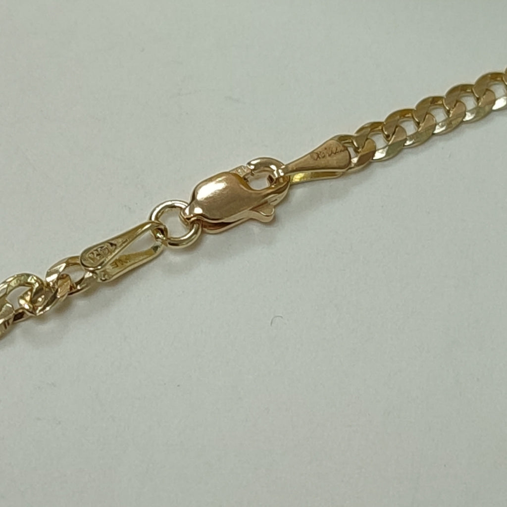 CADENA BARBADA 14K 60 CM 9.9 GR (NUEVO)