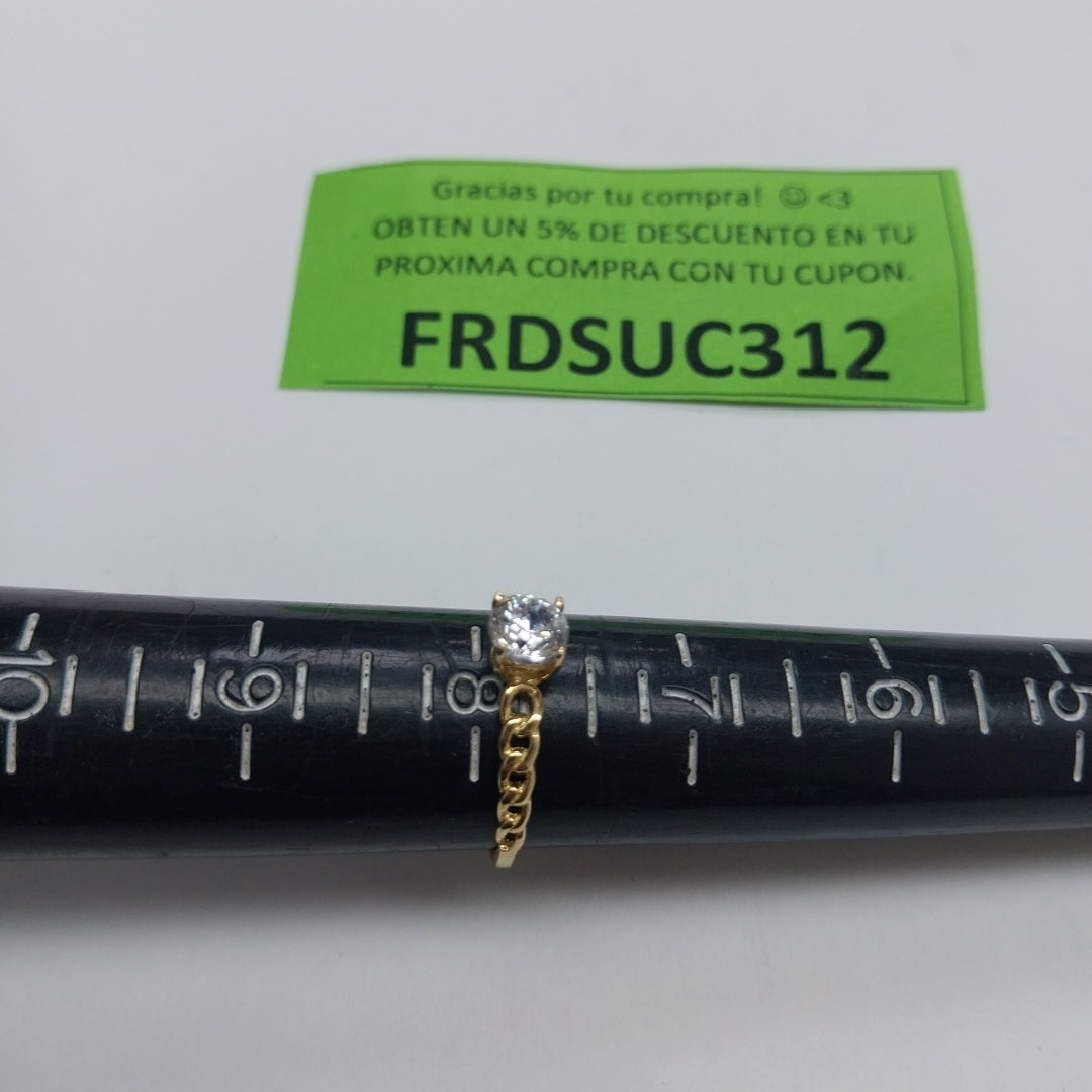 ANILLITO ORO 14 K 1.6 GRMS (SEMINUEVO)