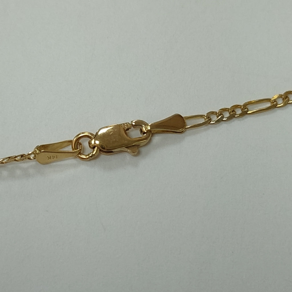 CADENA 3X1 14K 60 CM 3.9 GR (NUEVO)