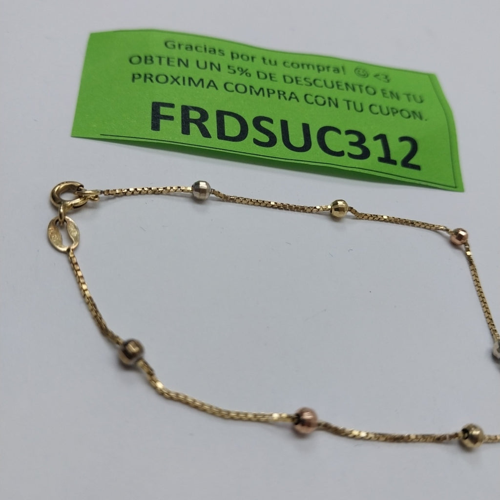 PULSERA ORO 14 K 1.5 GRMS (SEMINUEVO)