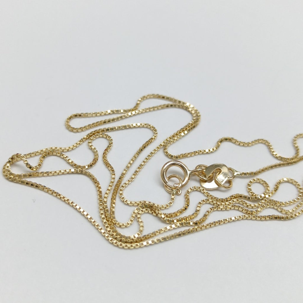 CADENA VENECIANO 14K 55 CM 1.7 GR (NUEVO)