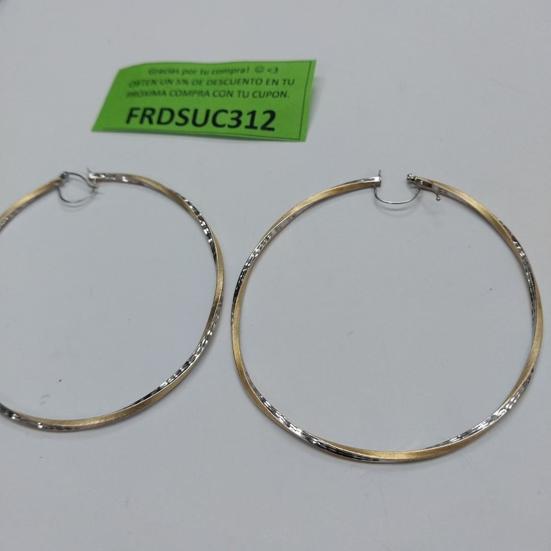 ARRACADAS PAR ORO 14 K 6,40 GRMS (SEMINUEVO)