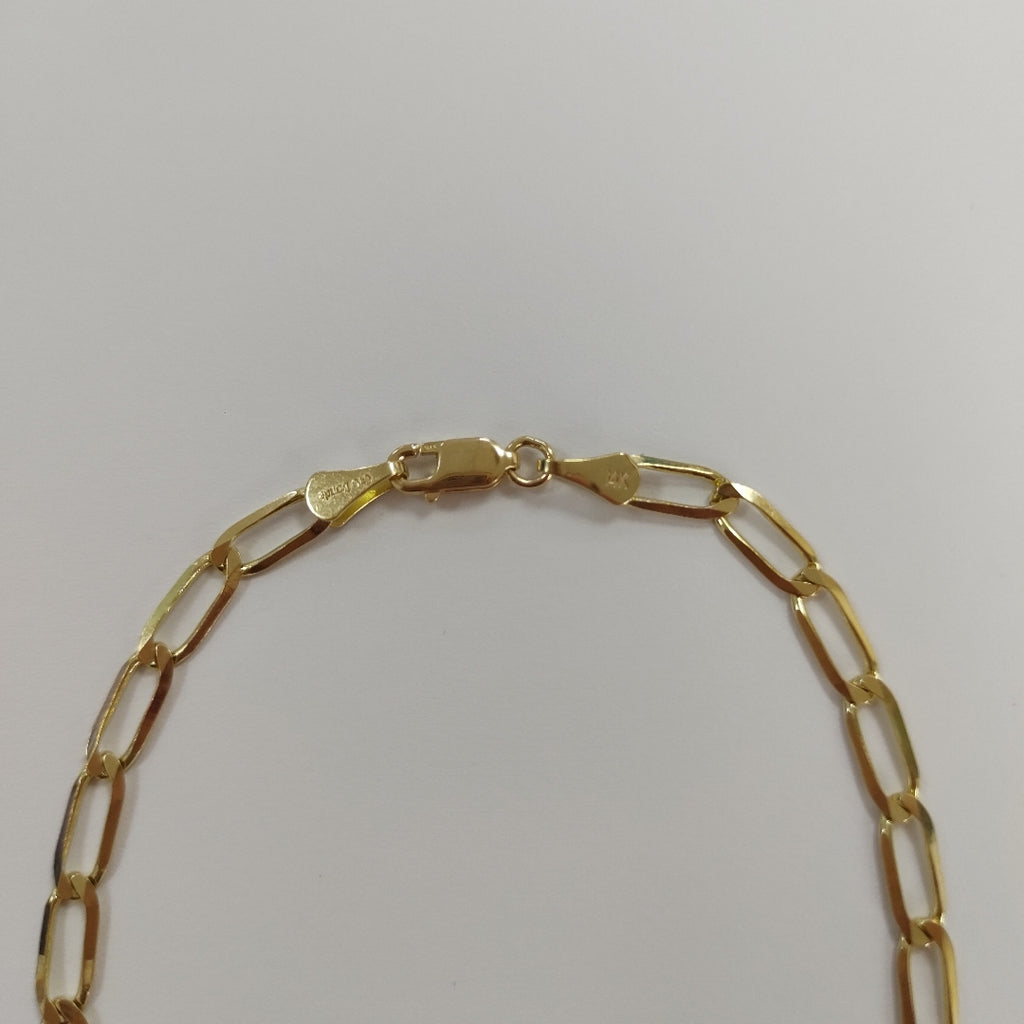 PULSERA ESLABON 14K 21 CM 4.2 GR (NUEVO)