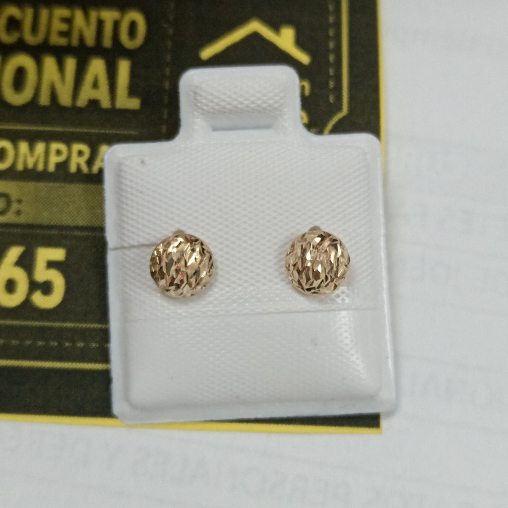 BROQUELES BROQUEL FIG LUNETA 14K 0.2268 GR (NUEVO)