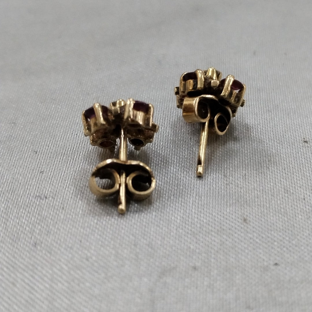 ARETES PAR ORO 14 K 2,20 GRMS (SEMINUEVO)