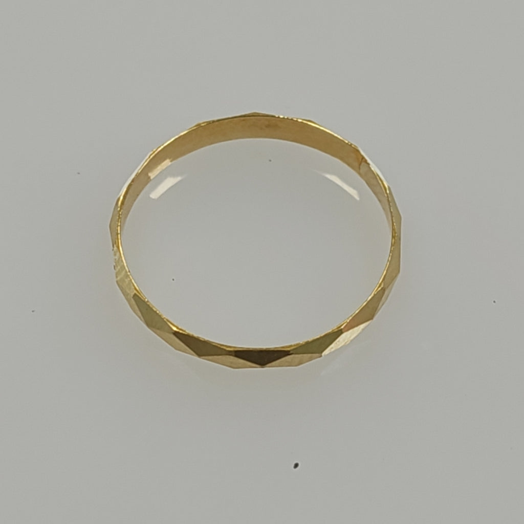 ARGOLLA ORO 14 K 0.6 GRMS (SEMINUEVO)