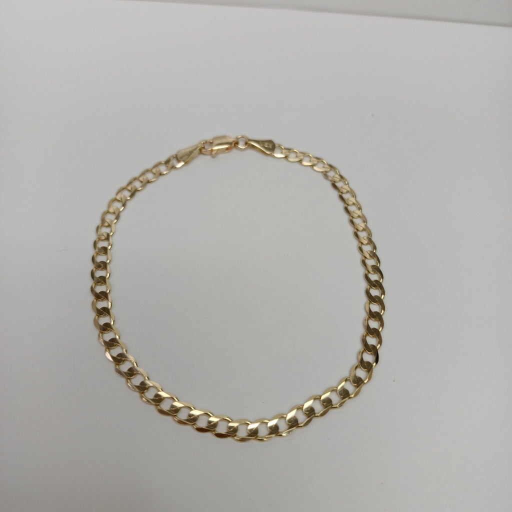 PULSERA BARBADA 14K 21 CM 5.1 GR (NUEVO)