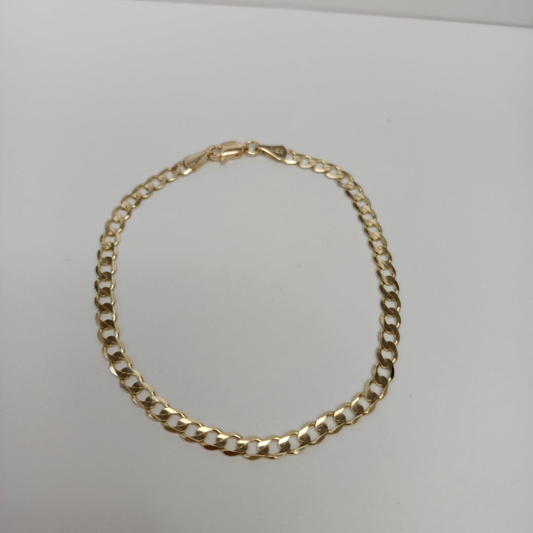 PULSERA BARBADA 14K 21 CM 5.1 GR (NUEVO)