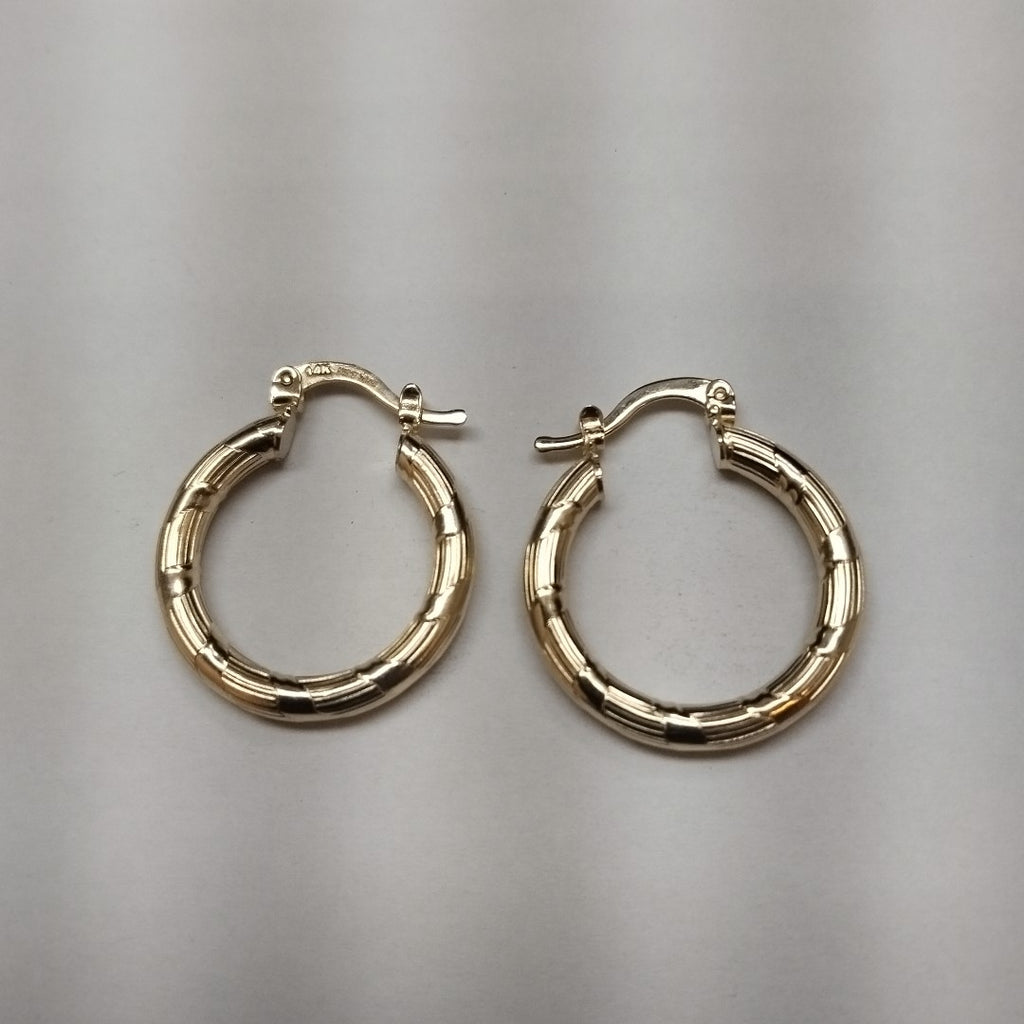 ARETES ARRACADAS 14K 2.7 GR (NUEVO)