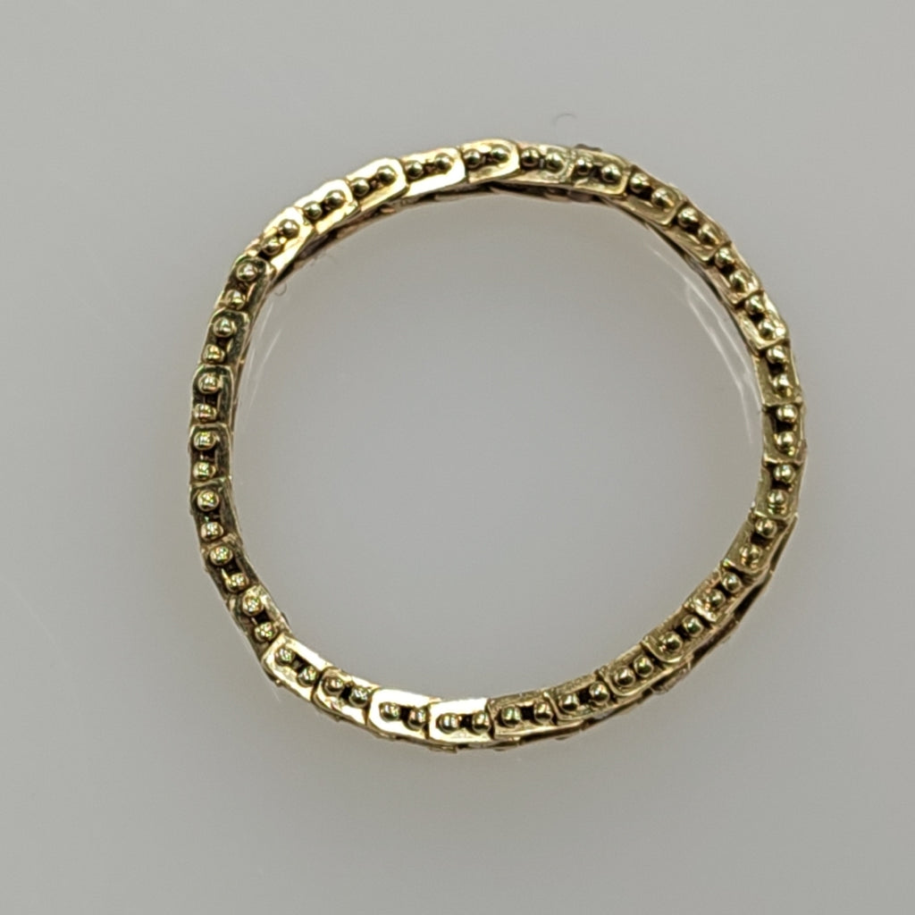 ANILLITO ORO COMBINADO 14 K 1.8 GRMS (SEMINUEVO)