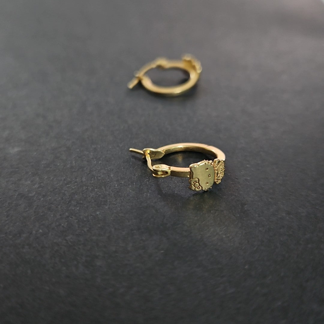 ARETES PAR ORO 14 K 2,00 GRMS (SEMINUEVO)
