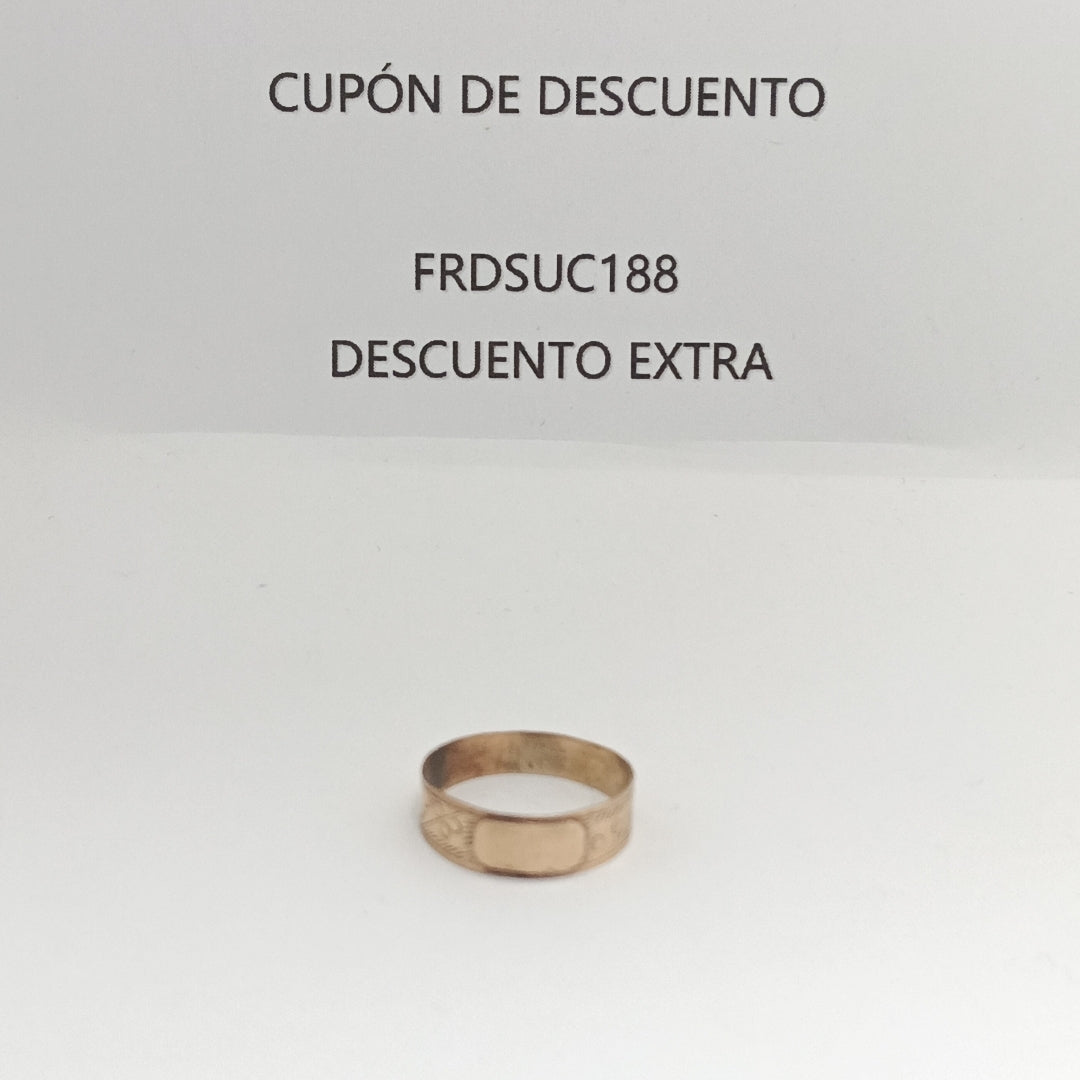 ARGOLLA ORO 8 K 1,40 GRMS (SEMINUEVO)