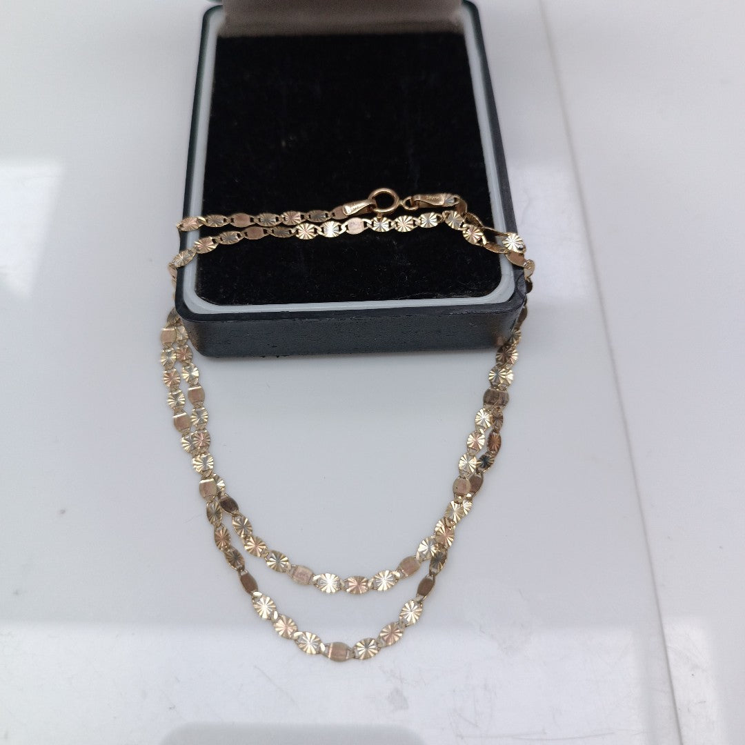 CADENA ORO 10 K 2.3 GRMS (SEMINUEVO)