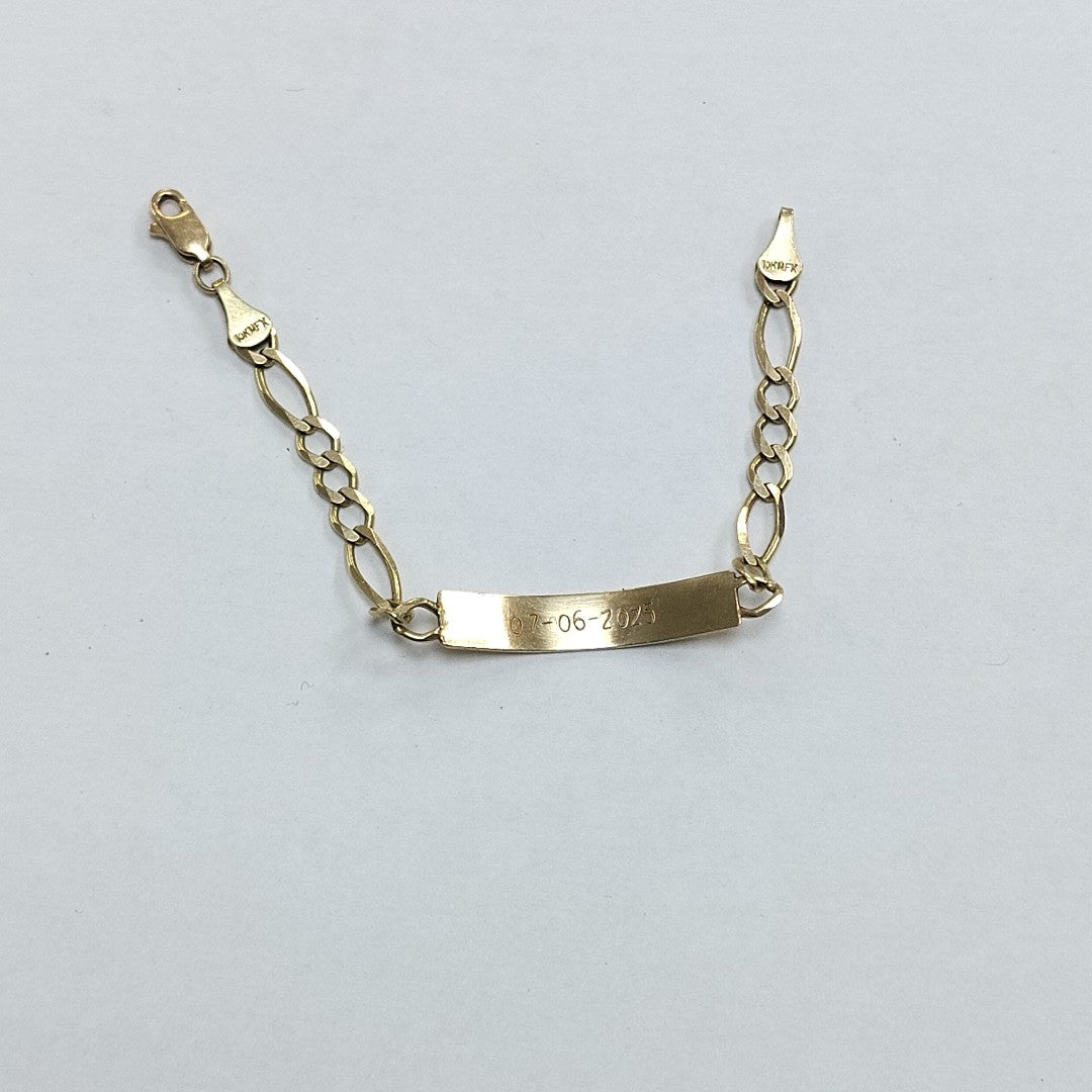 ESCLAVA ORO 10 K 3,90 GRMS (SEMINUEVO)