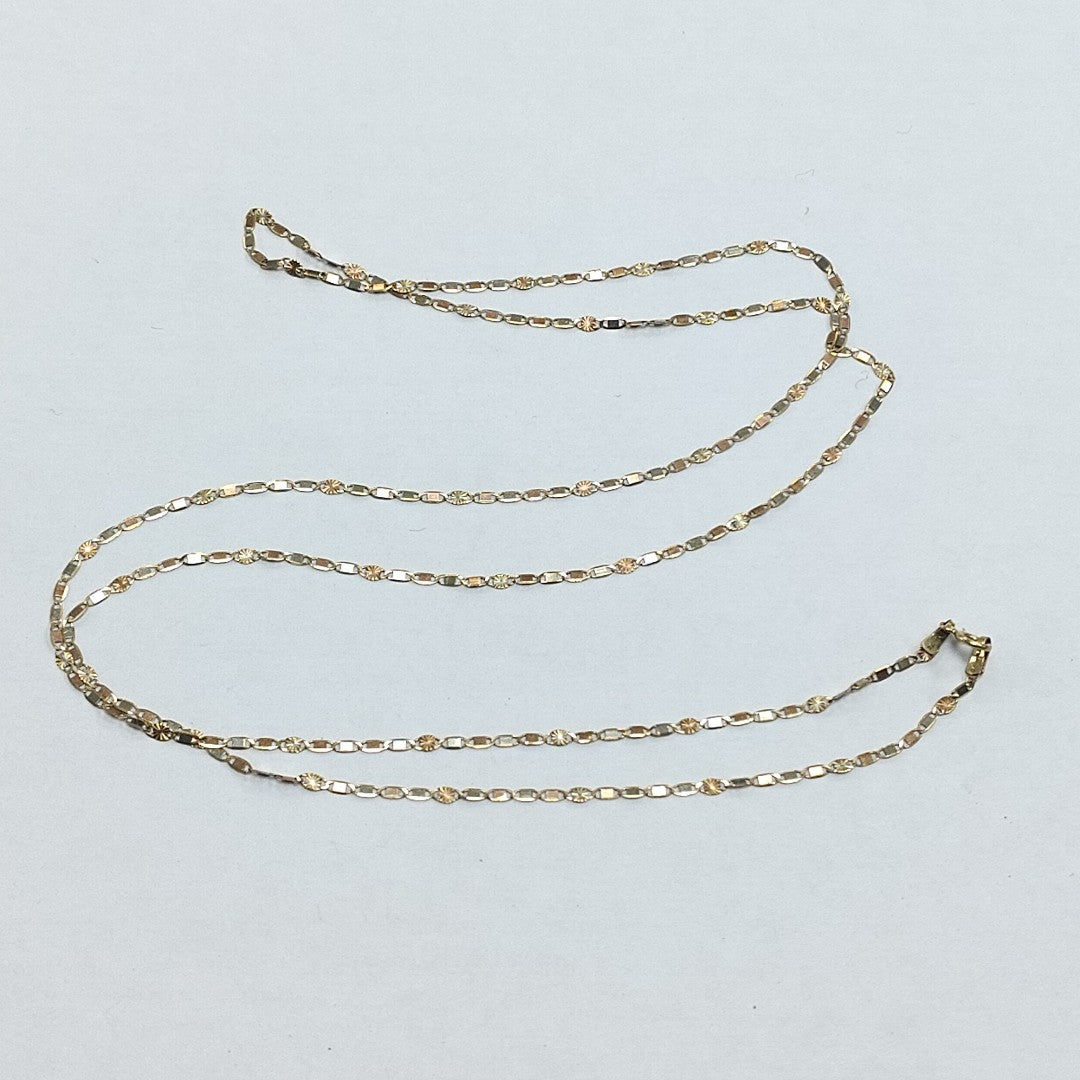 CADENA ORO 10 K 1.5 GRMS (SEMINUEVO)